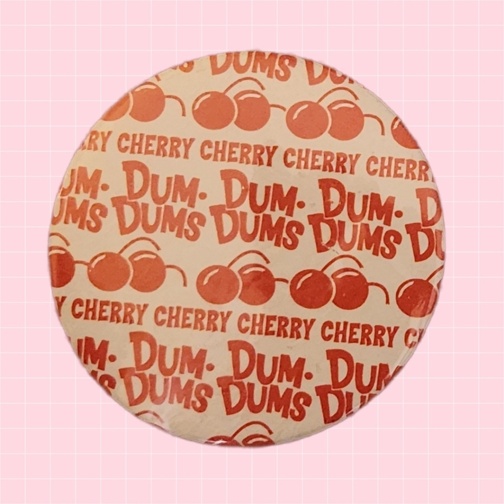Dumdums Cherry 2" Pin